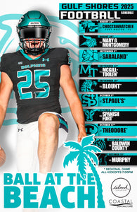 *PERSONALIZED WITH YOUR PHOTO* 2025 HIGH SCHOOL SCHEDULE POSTER (28x18)